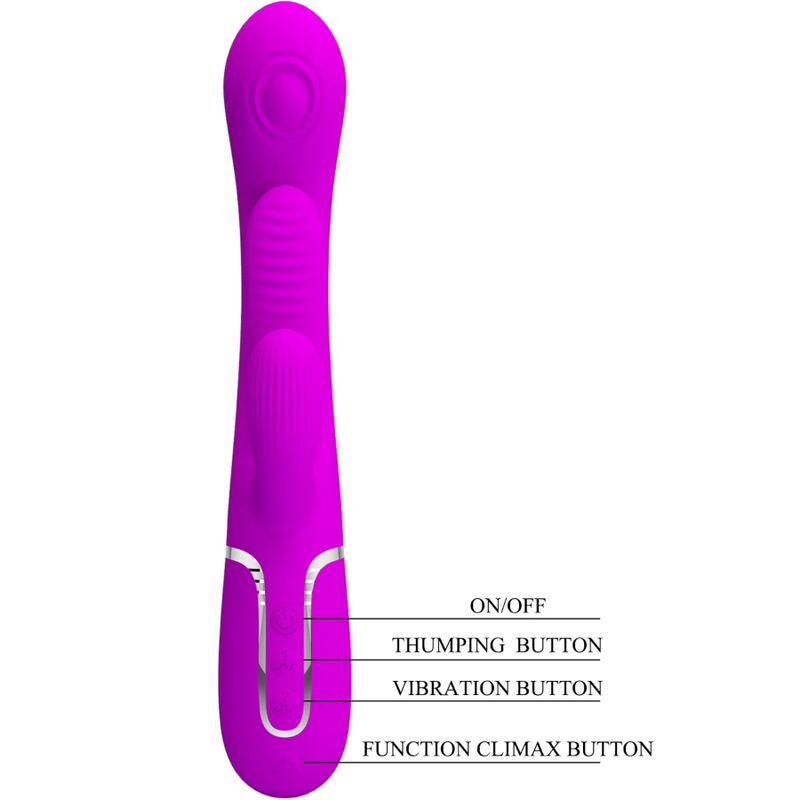 Vibromasseur Rabbit Multifonction Shania Rose - Pretty Love