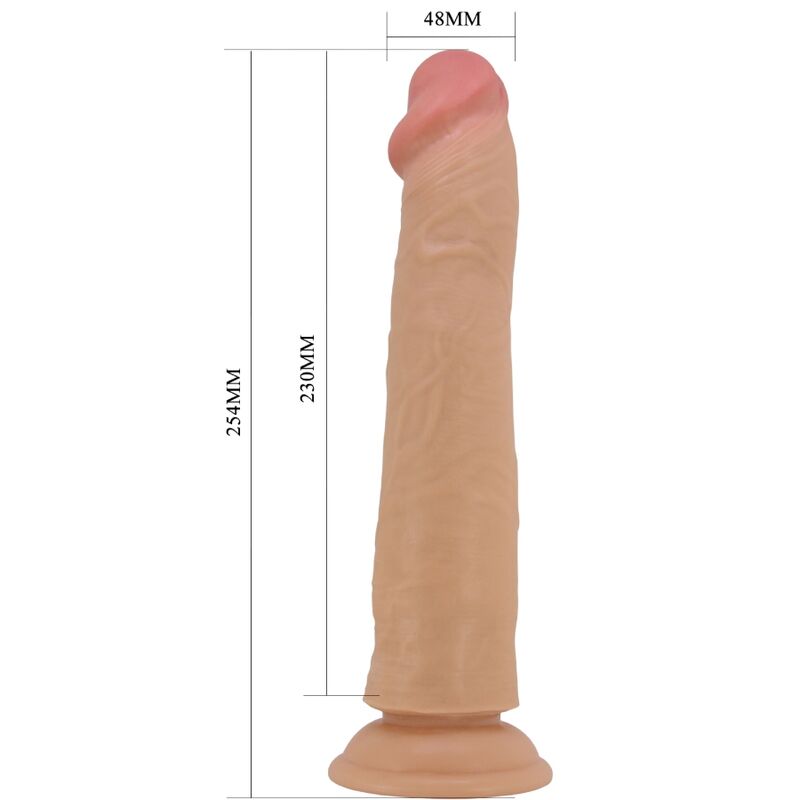 Dildo Ventouse Réaliste Sharife XXL Chair 25cm - Pretty Love