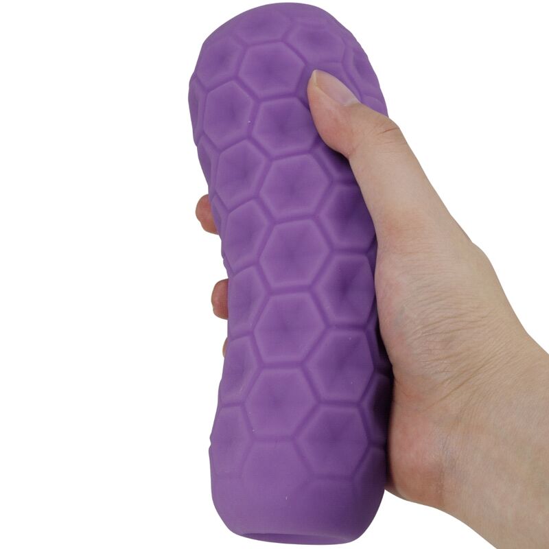 Masturbateur Masculin Pretty Love Deux Boules Violet