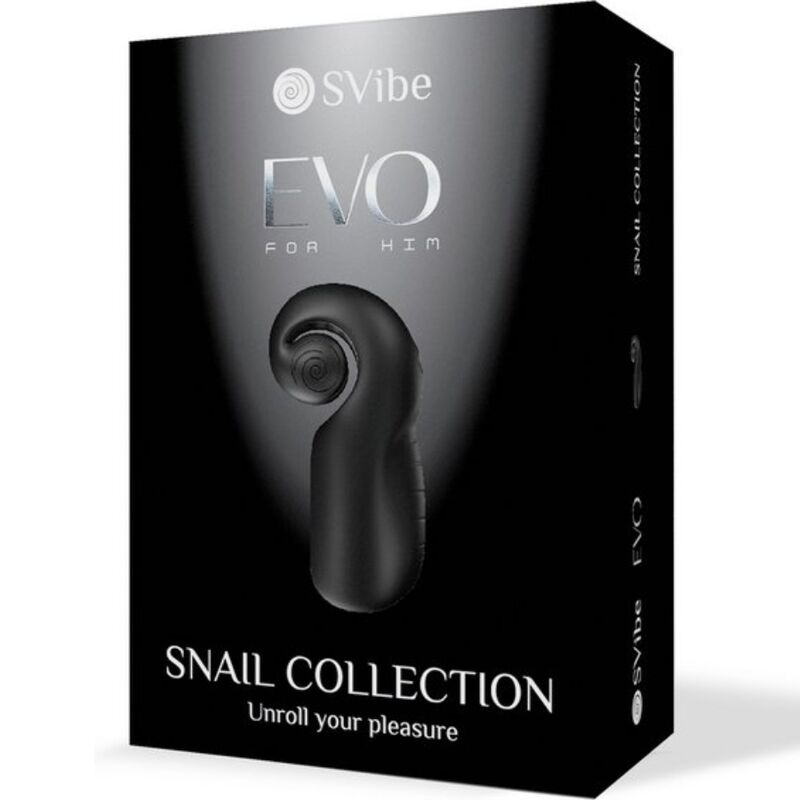 Vibromasseur Snail Vibe Curve Slide'n'Roll noir - Snail Vibe - SNAIL VIBE