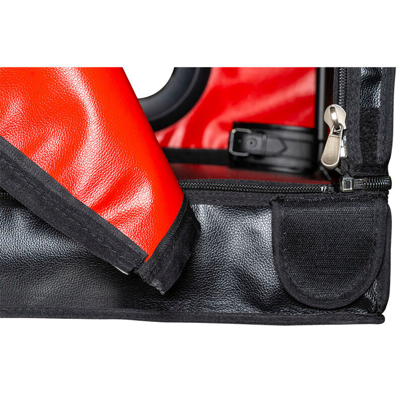 Secret Dome - Cabine BDSM Portable La Niche - Rouge et Noir