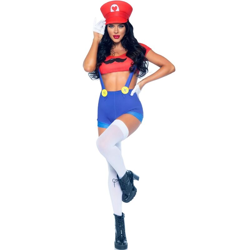 Costume Sexy Mario Bros Femme Taille M - Leg Avenue