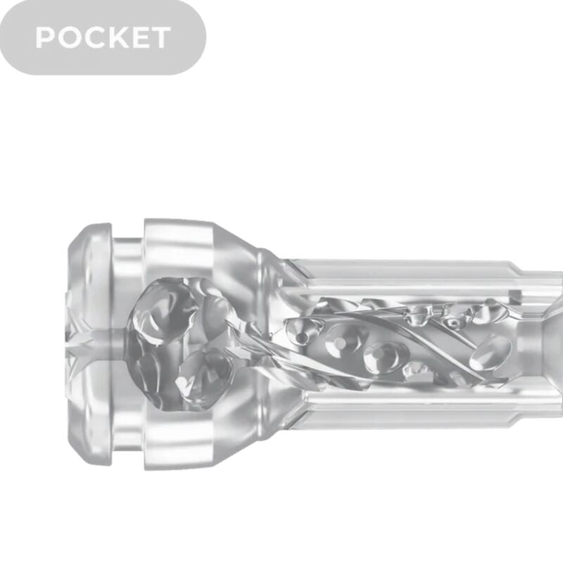 Masturbateur Pocket Feel Stroker Crystal Transparent - Kiiroo