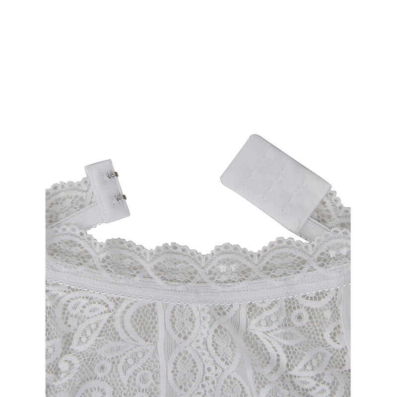Body dentelle blanc L/XL - Subblime - SUBBLIME BODYSTOCKINGS