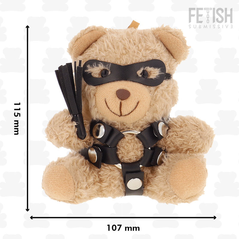 Porte-clés Teddy Bear Ted BDSM - Fetish Submissive - FETISH SUBMISSIVE REBEL TOYS
