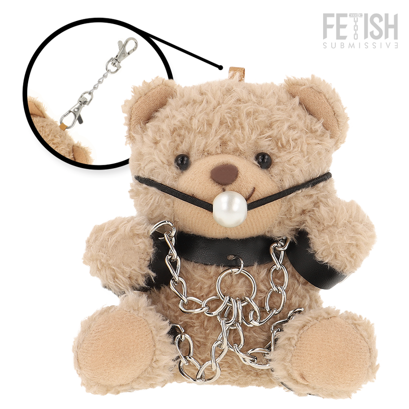 Porte-clés Teddy Bear Fozzie BDSM - Fetish Submissive - FETISH SUBMISSIVE REBEL TOYS