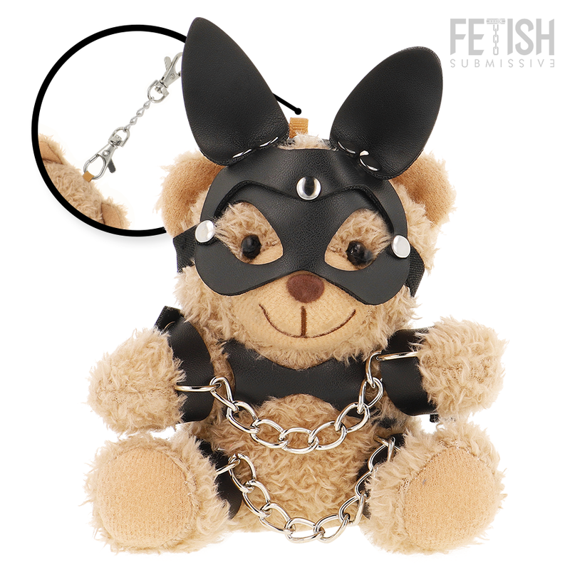 Porte-clés Teddy Bear Mishka BDSM - Fetish Submissive - FETISH SUBMISSIVE REBEL TOYS