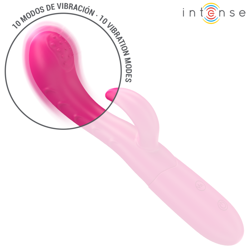 Stimulateur Clitoridien Amara Langue Vibrante Rose - Intense