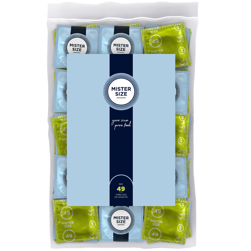 Préservatifs taille S 49 mm boîte de 100 - Mister Size - MISTER SIZE