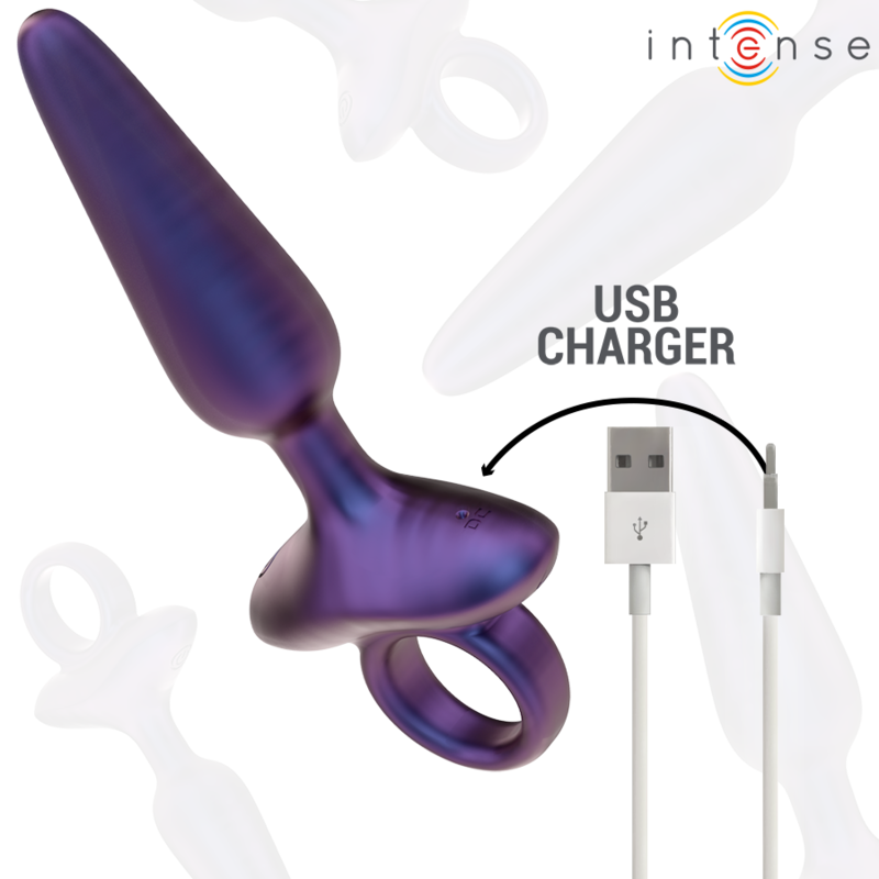 Plug Anal Vibrant Marlon avec Télécommande - Intense