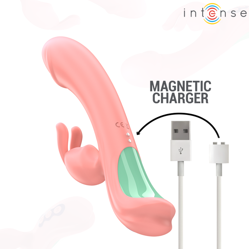 Vibromasseur Rabbit Rachel Oscillant Nude - Intense