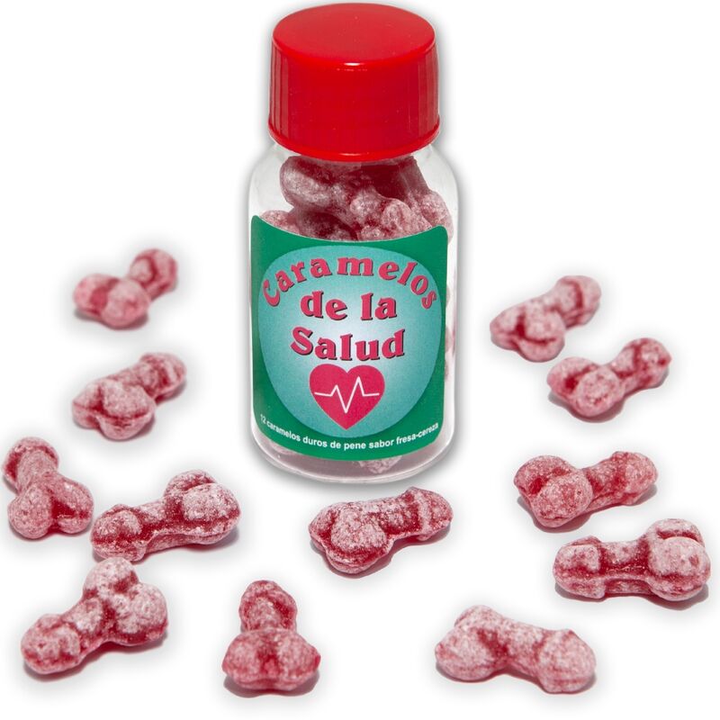 Bonbons Coquins Forme Pénis Fraise Cerise - Diablo Picante