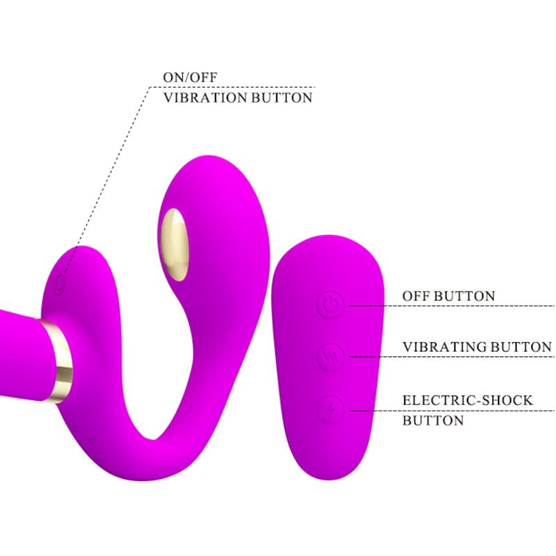 Vibromasseur Rabbit Clit Tapping Violet - Pretty Love