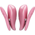 Pinces Tétons Vibrantes avec Télécommande Rose - Pretty Love