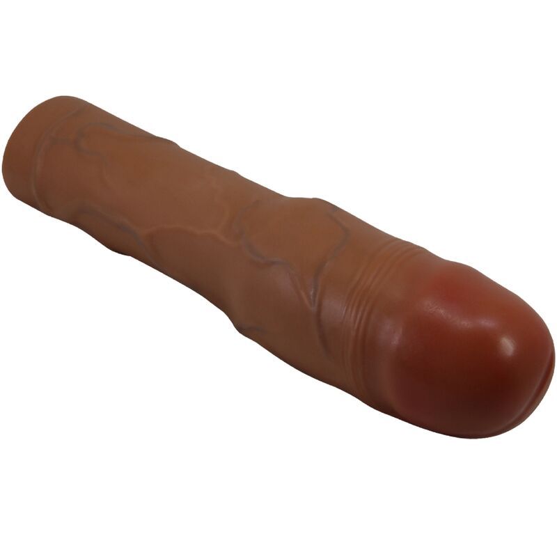 Extension Pénis Réaliste Pretty Love +7,6cm Marron - Pretty Love
