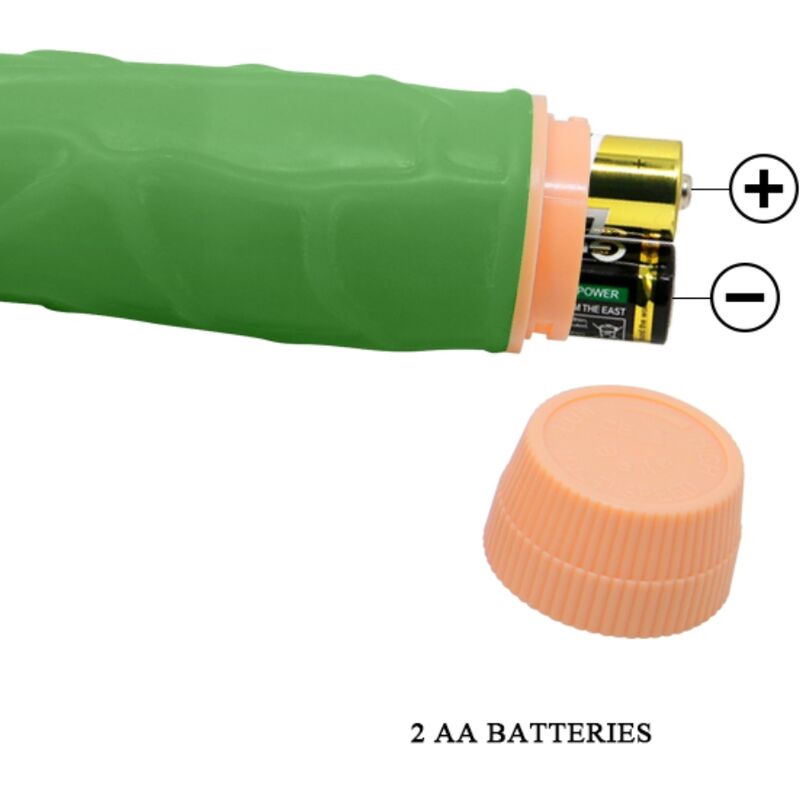 Baile - Vibromasseur Gode Réaliste Vert - 22,5 cm