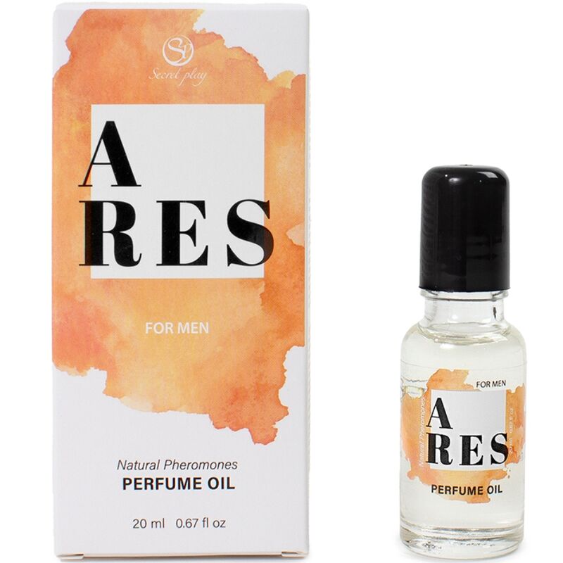 Secret Play -  Huile Parfumée Roll-on aux Phéromones Homme Ares - 20 ml
