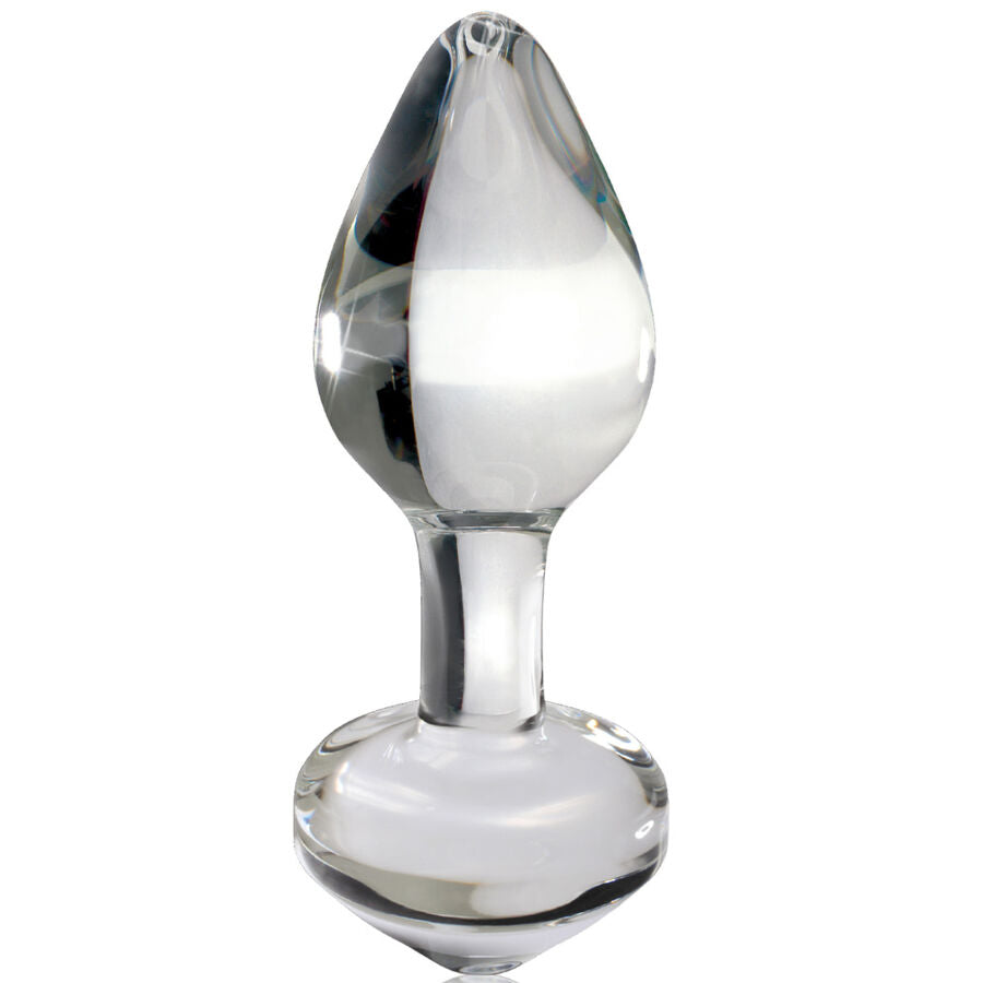 Plug Anal en Verre Transparent N°44 - Icicles