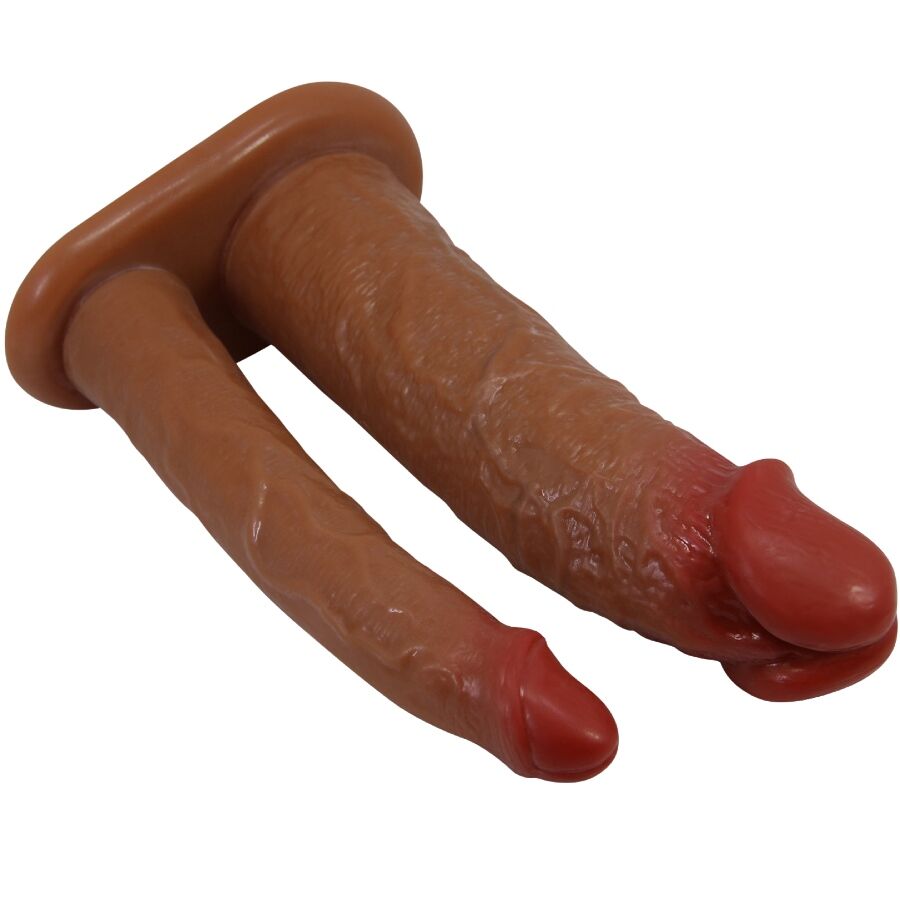 Gode Ceinture Double Pénétration Pretty Love Marron - Pretty Love