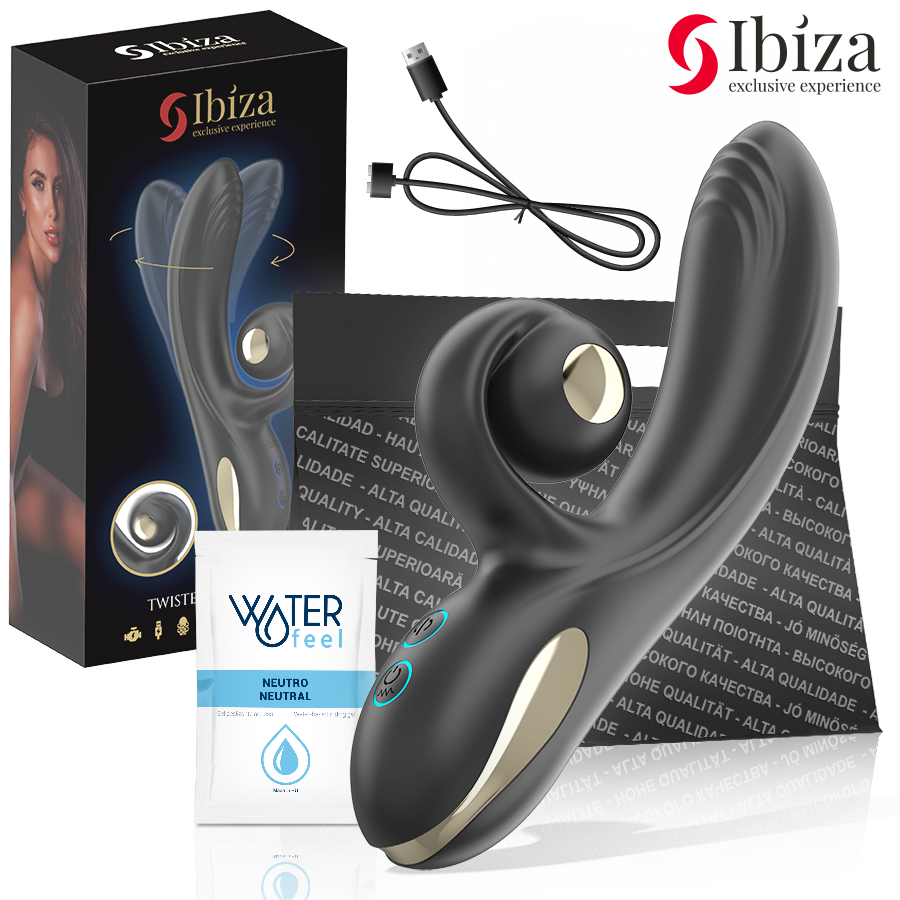 Vibromasseur Rotatif Ibiza Twister Double Moteur - Ibiza