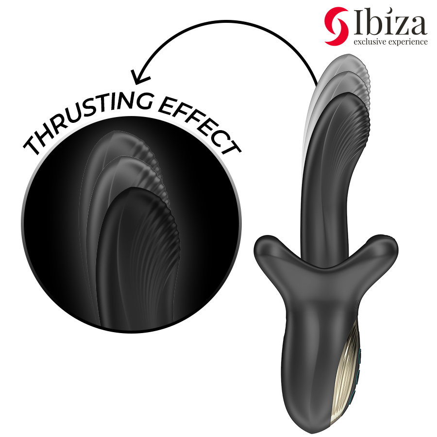 Vibrateur Rotatif Ibiza 3 Moteurs avec Stimulation Multiple