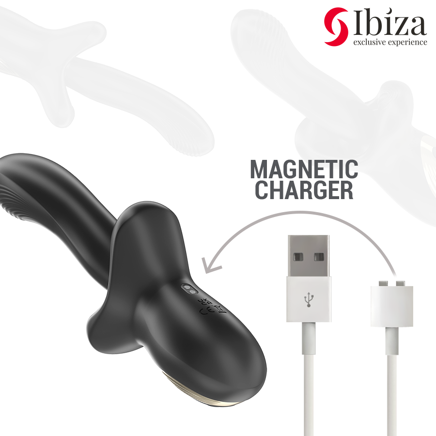 Vibrateur Rotatif Ibiza 3 Moteurs avec Stimulation Multiple