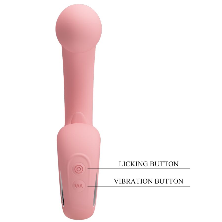 Vibrateur Double Stimulation Erynnyes Rose - Pretty Love