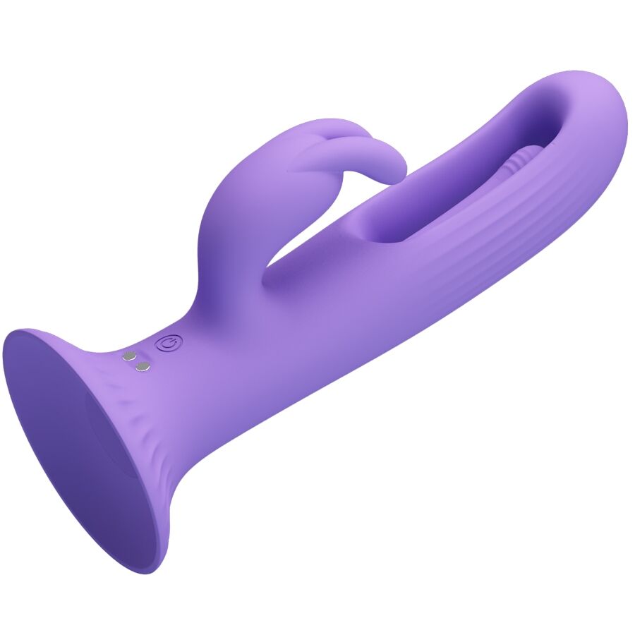 Vibrateur Lapin Killmoulis Violet 12 Modes - Pretty Love