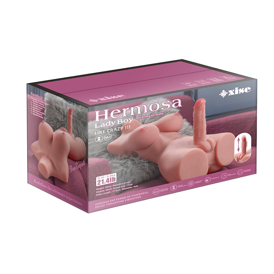 XISE – Buste Femme Transgenre Ultra-réaliste en silicone