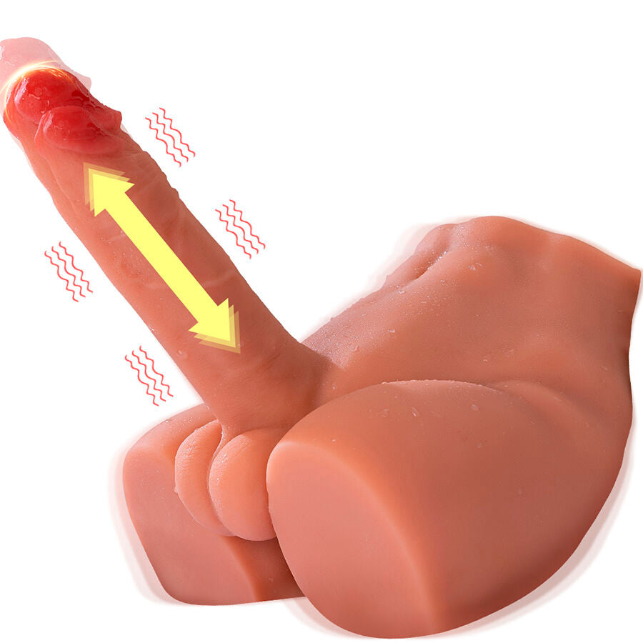 Masturbateur Peel Dildo Ass Poussée Automatique 17,5cm - Xise