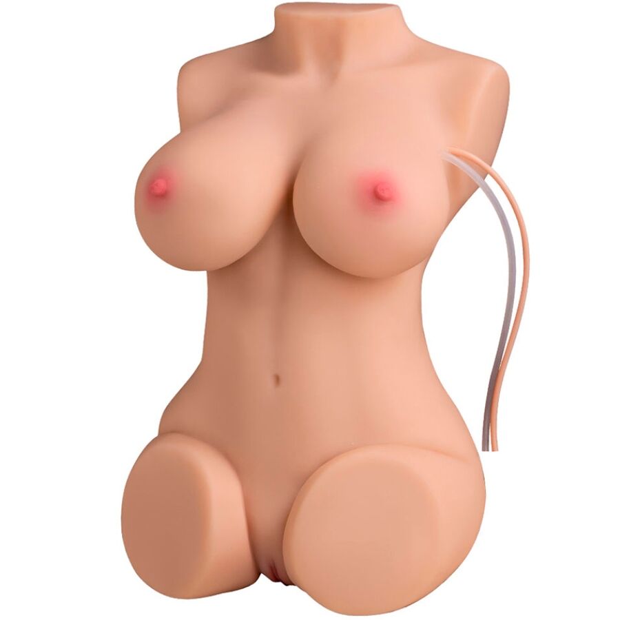 XISE – Masturbateur Buste Femme Ultra-réaliste Vibrant avec télécommande