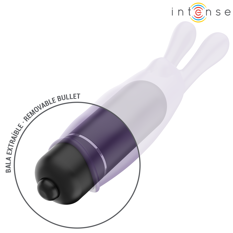 Stimulateur Clitoridien Intense Balle Lapin Violet - Intense