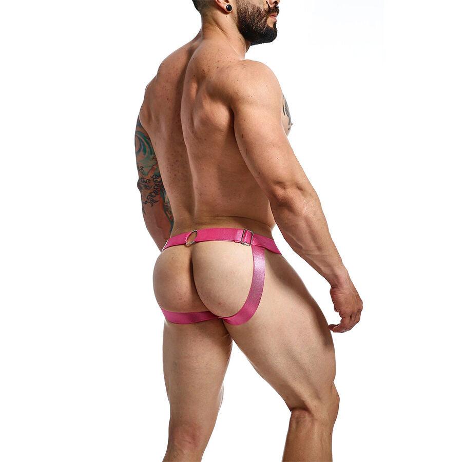 Jockstrap Chaîne Dngeon Rose Taille Unique - MaleBasics - MOB