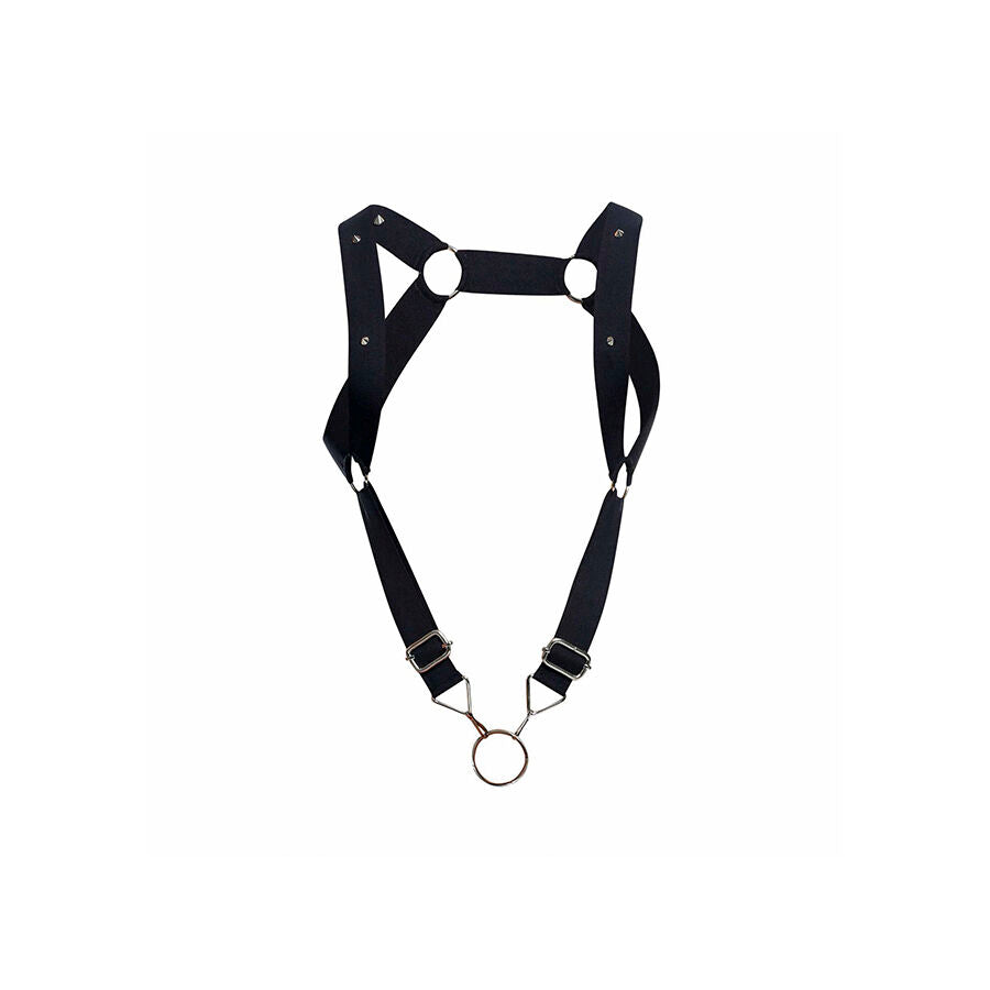 Harnais homme Dungeon dos droit noir - MaleBasics - MOB