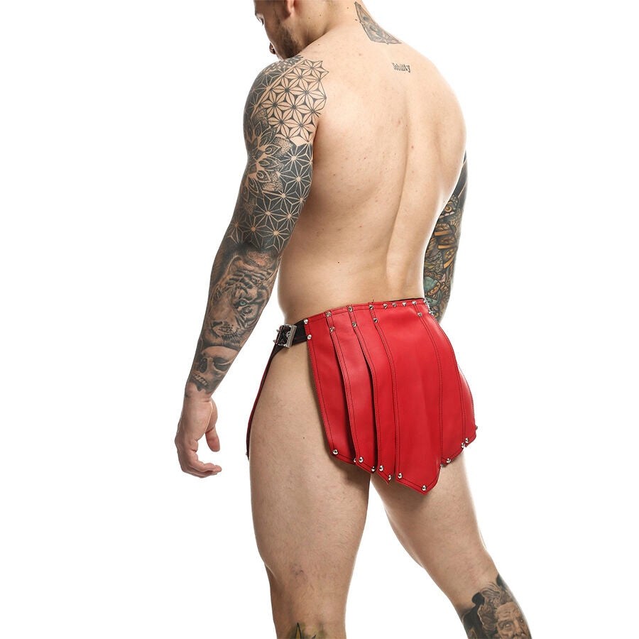 Jupe Guerrier Romain Romanda Rouge Taille Unique - MaleBasics - MOB