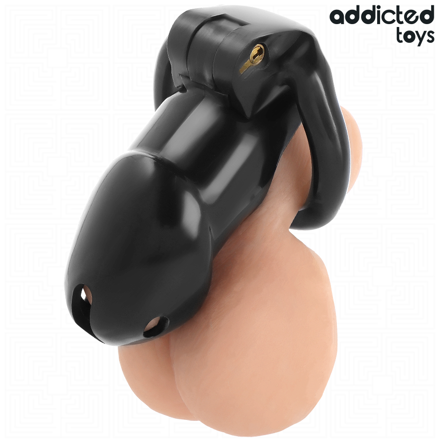 Cage de Chasteté Midnight Cell Taille L - Addicted Toys