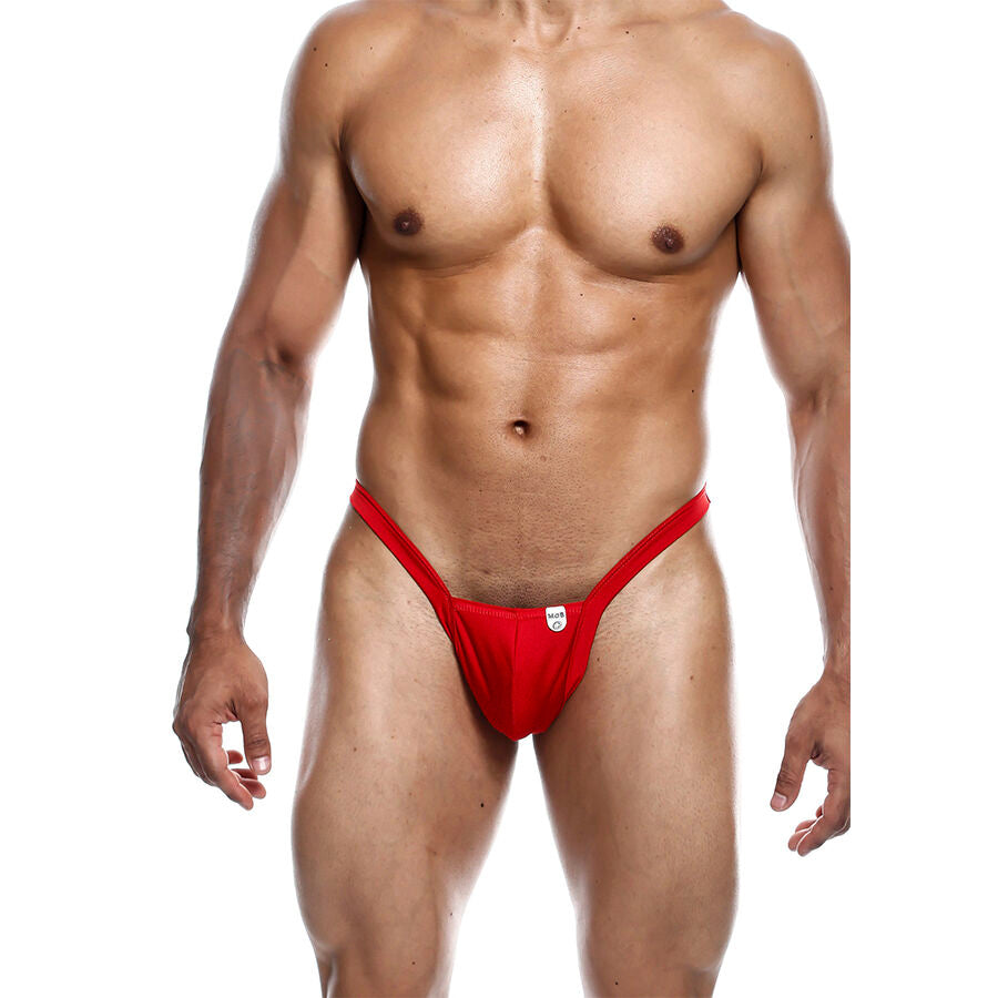 String Homme MaleBasics Rouge Taille L - MOB - MOB