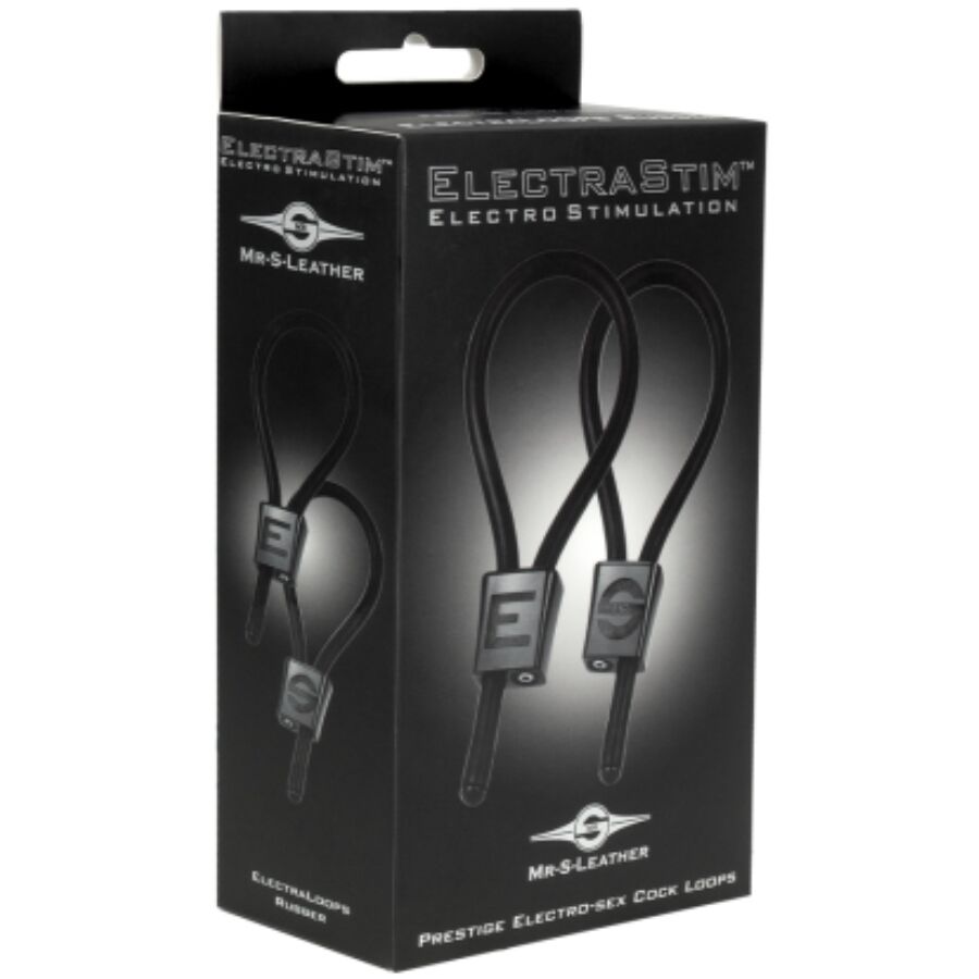 Anneaux Péniens Électro Prestige ElectraLoops Noirs - ElectraStim