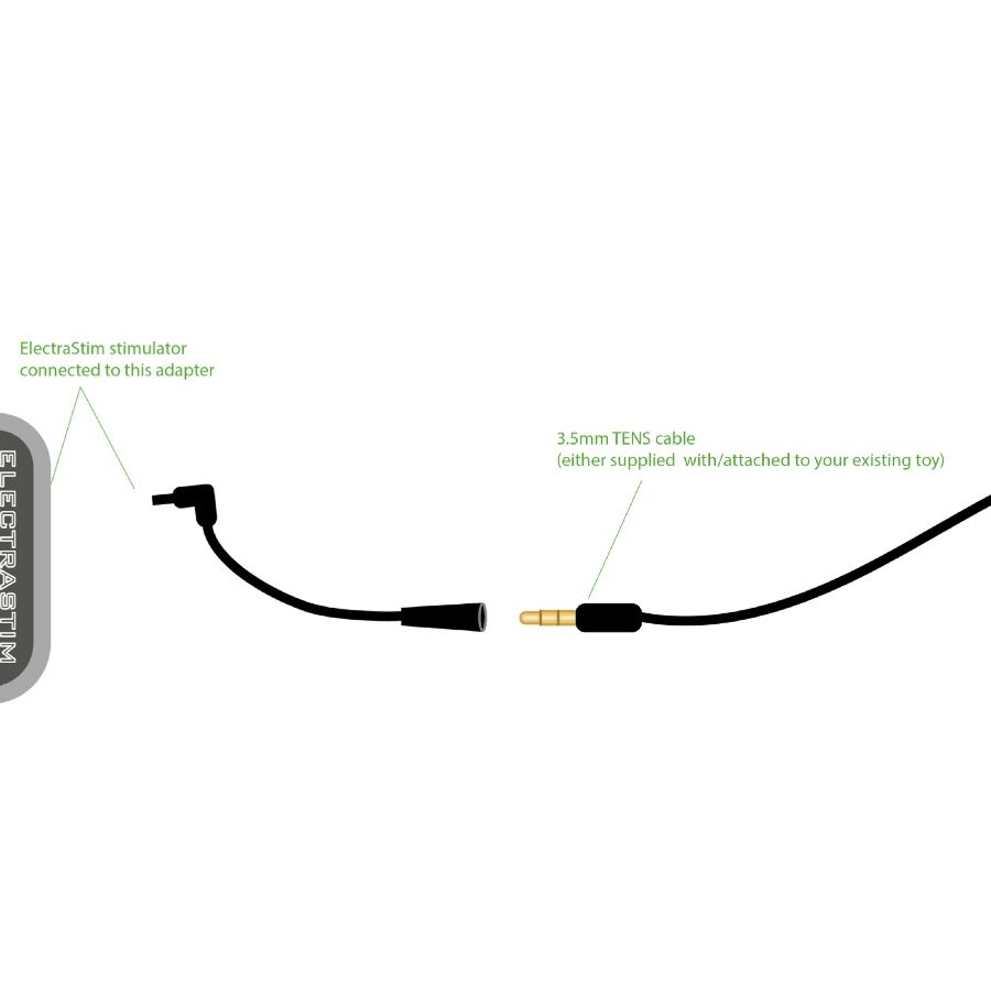 Adaptateur Electrostimulation Standard vers Jack 3,5mm - ElectraStim