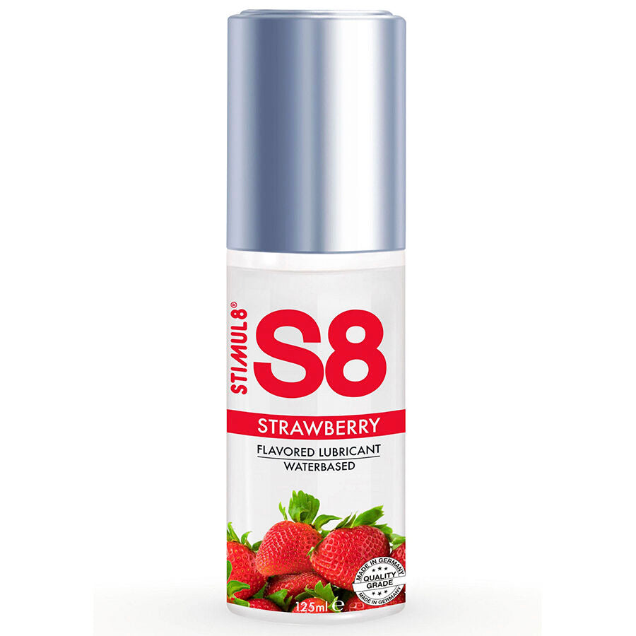 Lubrifiant Intime S8 Saveur Fraise 125ml - Stimul8