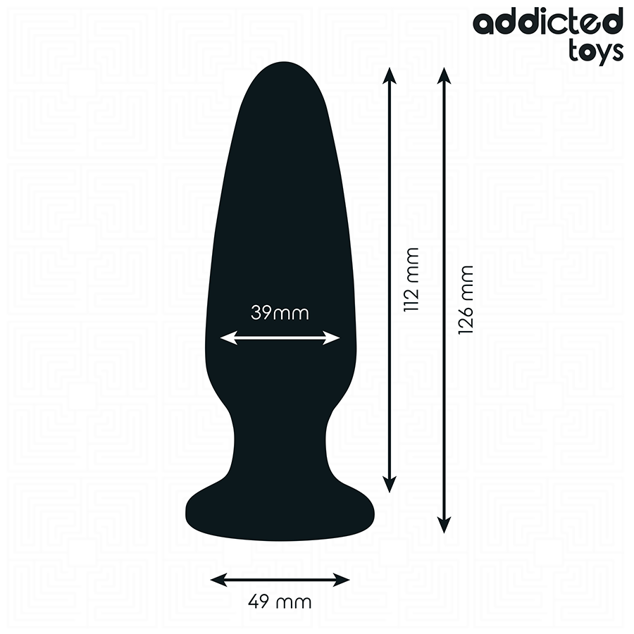 Plug Anal avec Bijou Addicted Toys Taille L 12,6 cm - Addicted