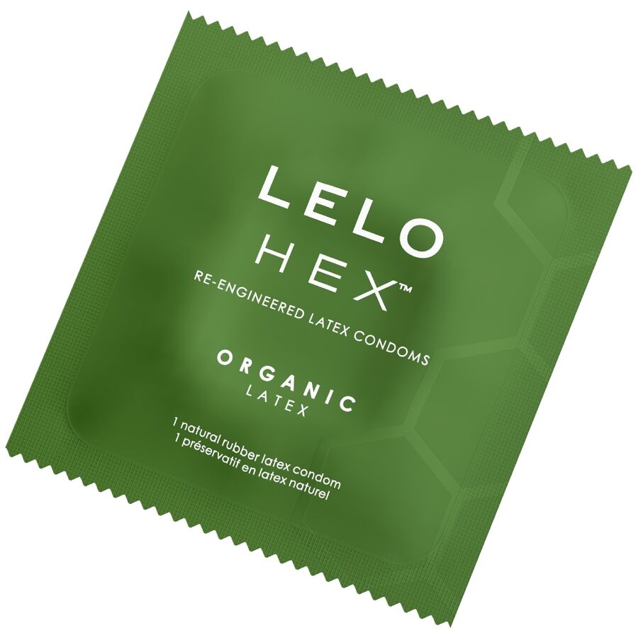 LELO - Préservatifs BIO Hex Organic - Boîte de 3