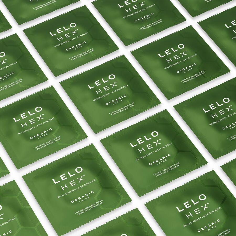 LELO - Préservatifs BIO Hex Organic - Boîte de 36