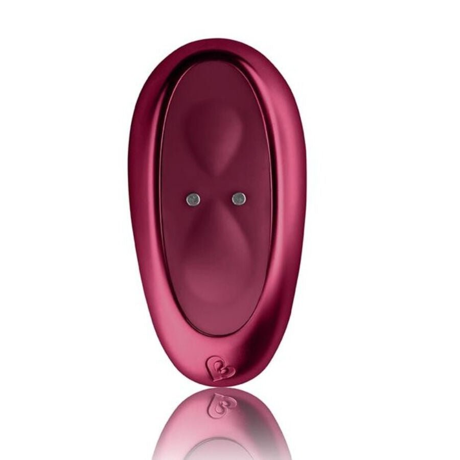 Vibromasseur Ruby Glow Mains Libres Rouge - Rocks-Off