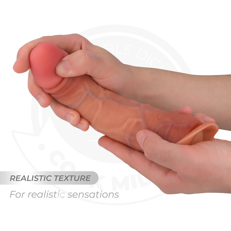 Gode Réaliste Vibrant Cock Miller 19,5cm Télécommandé