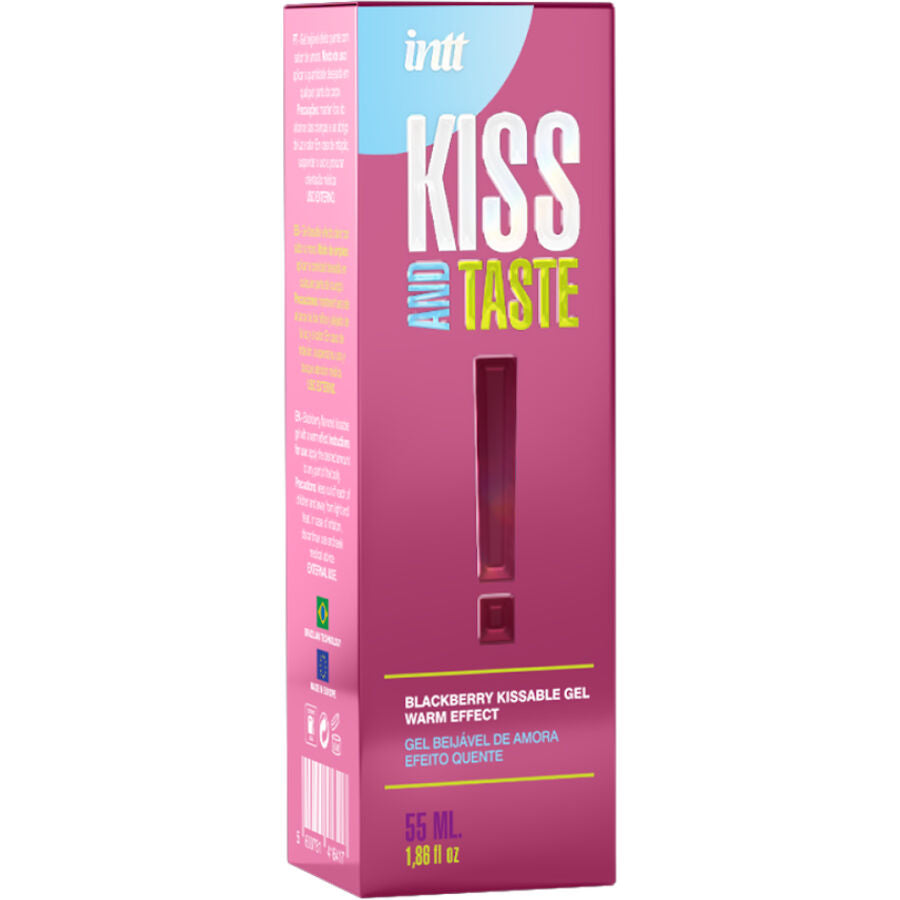 Gel Chauffant Kissable Saveur Mûre 55ml - Intt