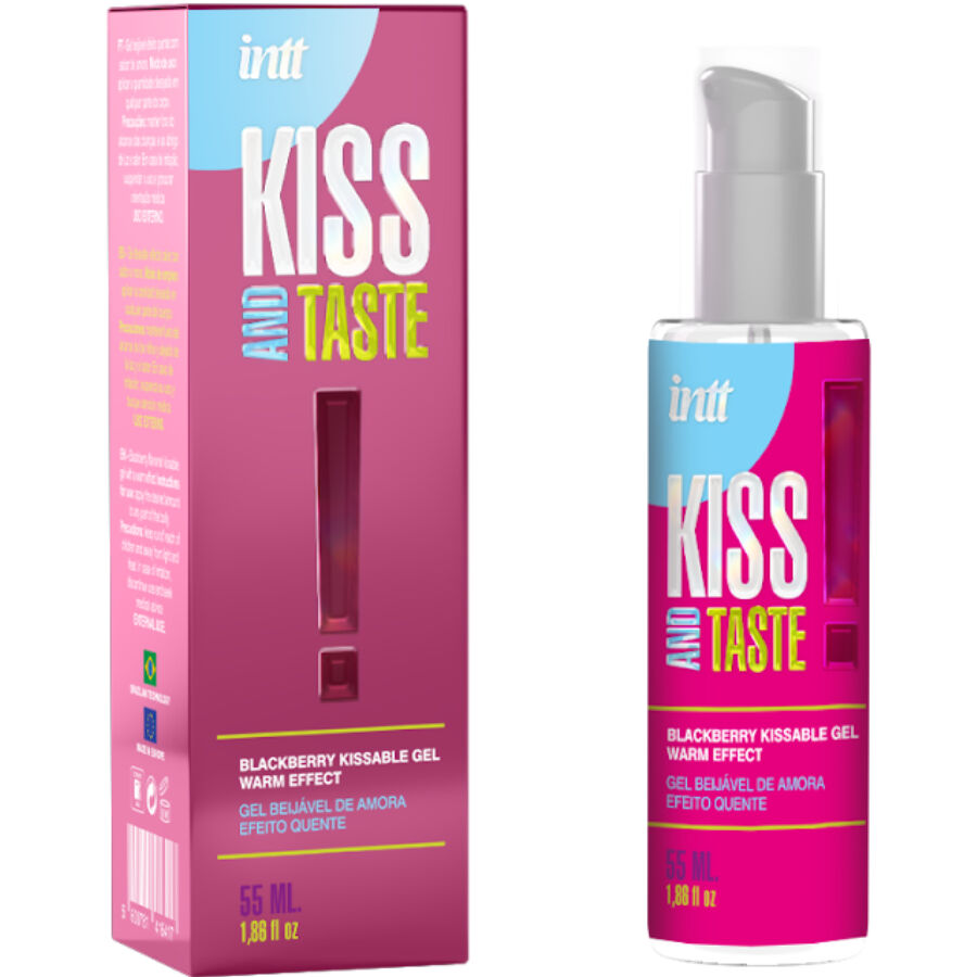 Gel Chauffant Kissable Saveur Mûre 55ml - Intt