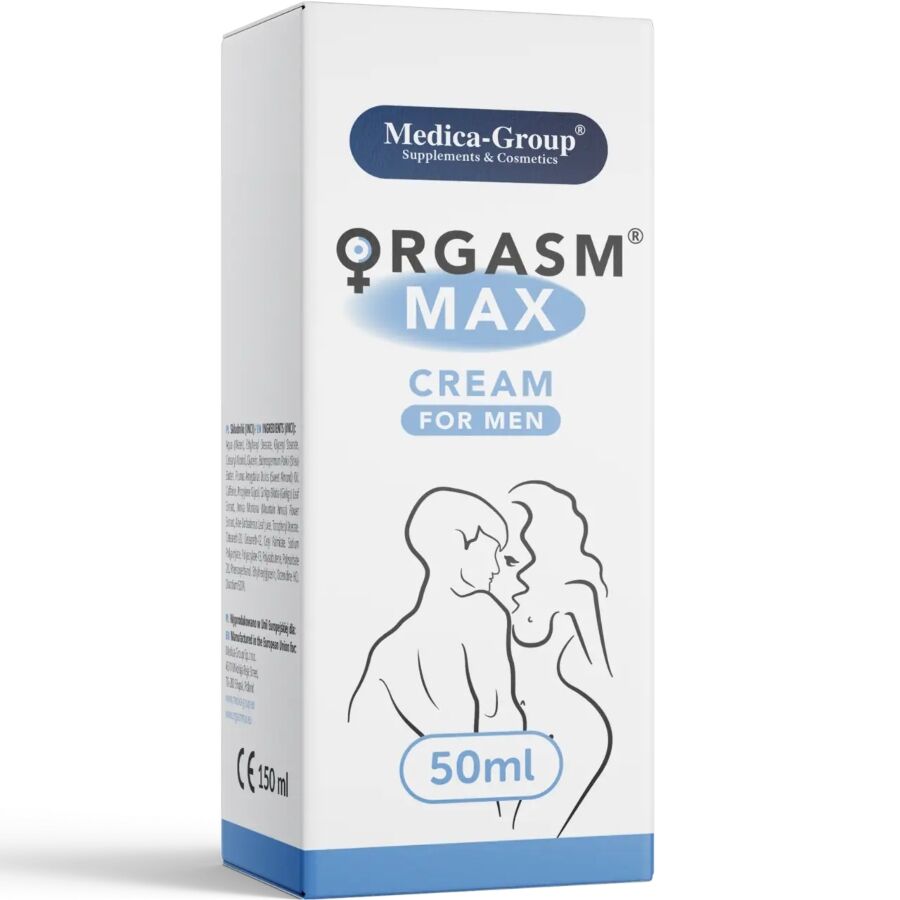 Medica Group - Crème Intime Homme pour Améliorer les Sensations Intimes - 50 ml