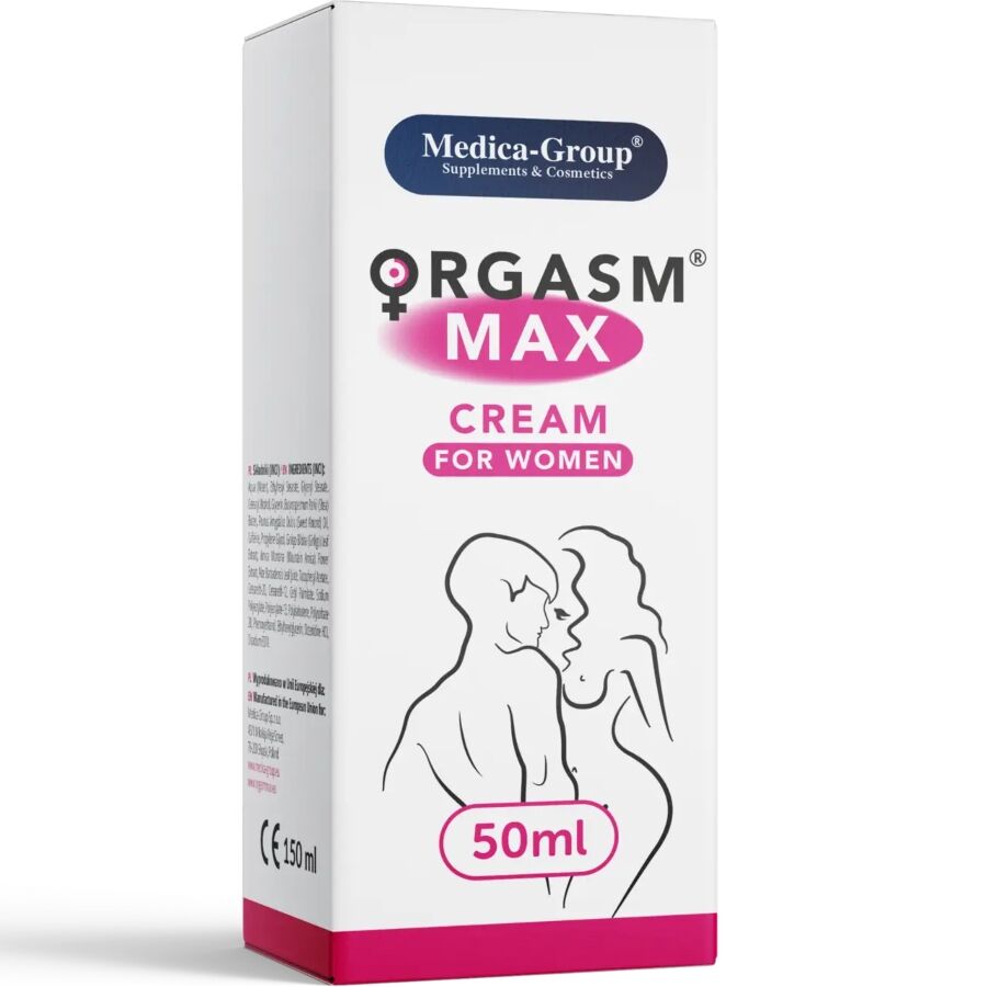 Medica Group - Crème Intime Femme pour Améliorer les Sensations Intimes - 50 ml