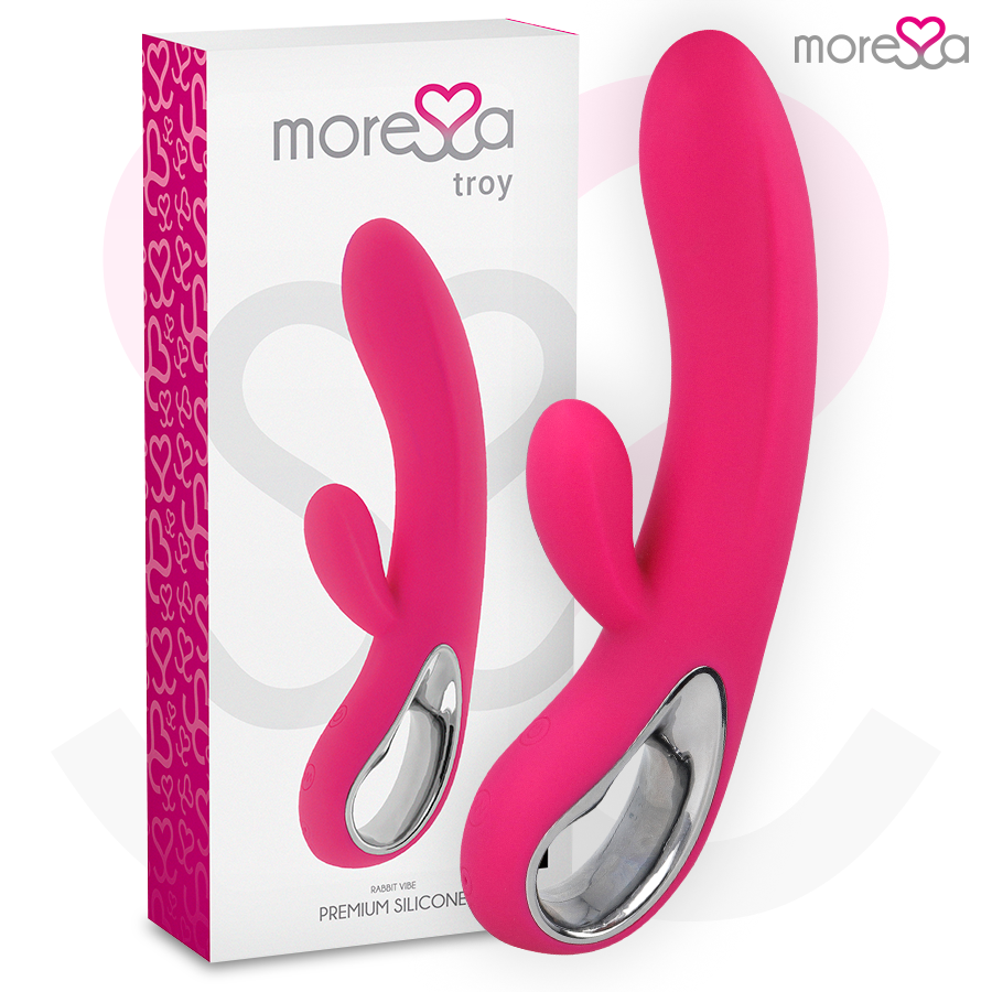 Vibromasseur Rabbit Troy Double Stimulation - Moressa - MORESSA